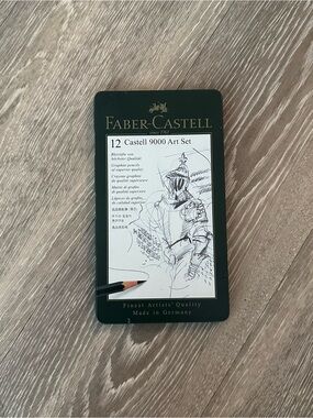 Faber-Castell 9000 Pencil Set - Art Drawing Set, Set of 12
